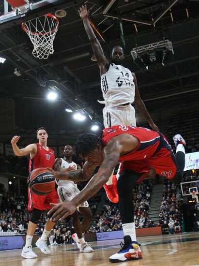 France Basketball Euroleague ASVEL - CSKA