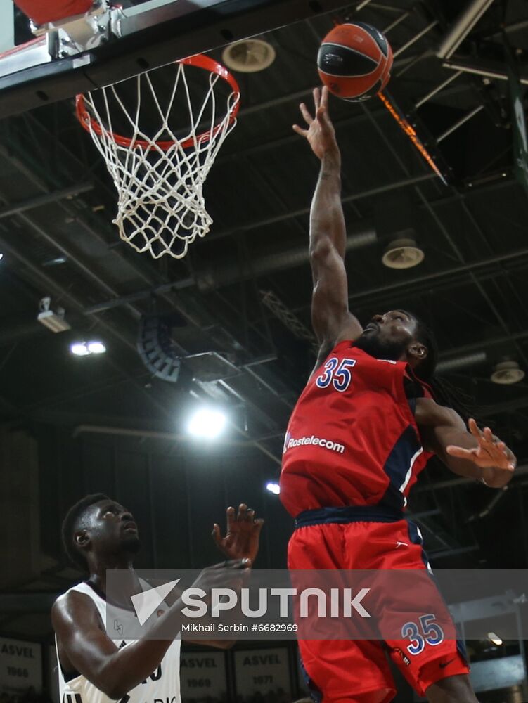 France Basketball Euroleague ASVEL - CSKA