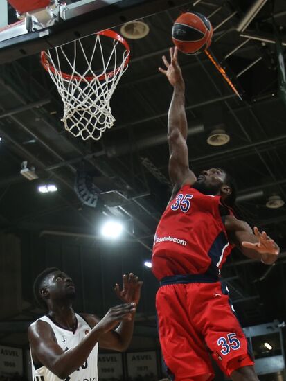 France Basketball Euroleague ASVEL - CSKA