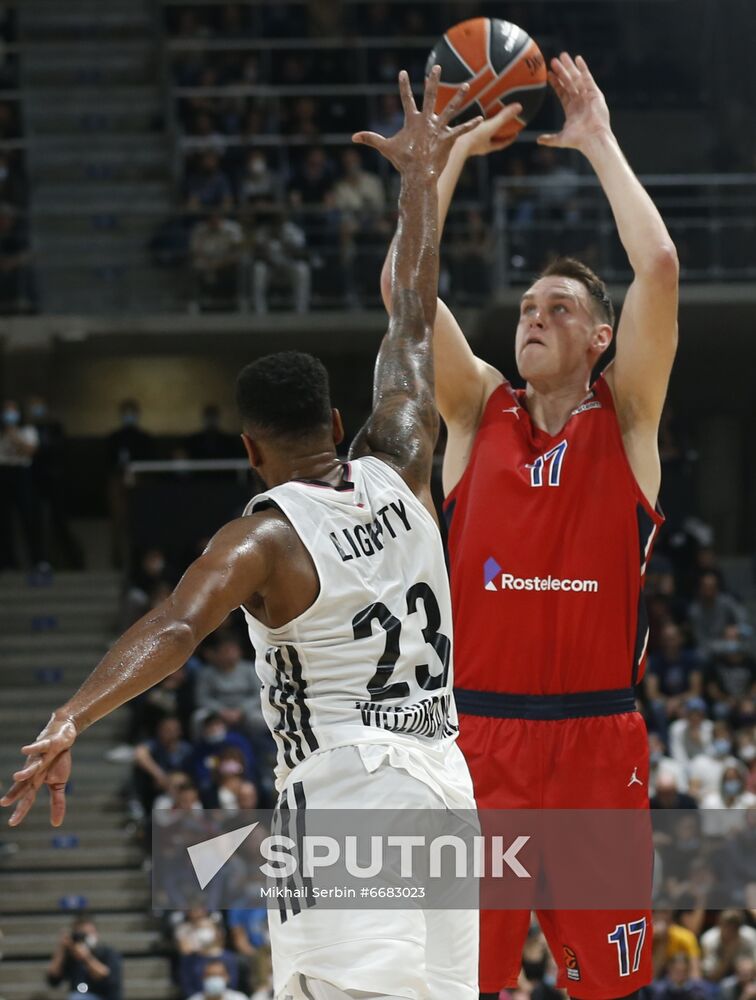 France Basketball Euroleague ASVEL - CSKA