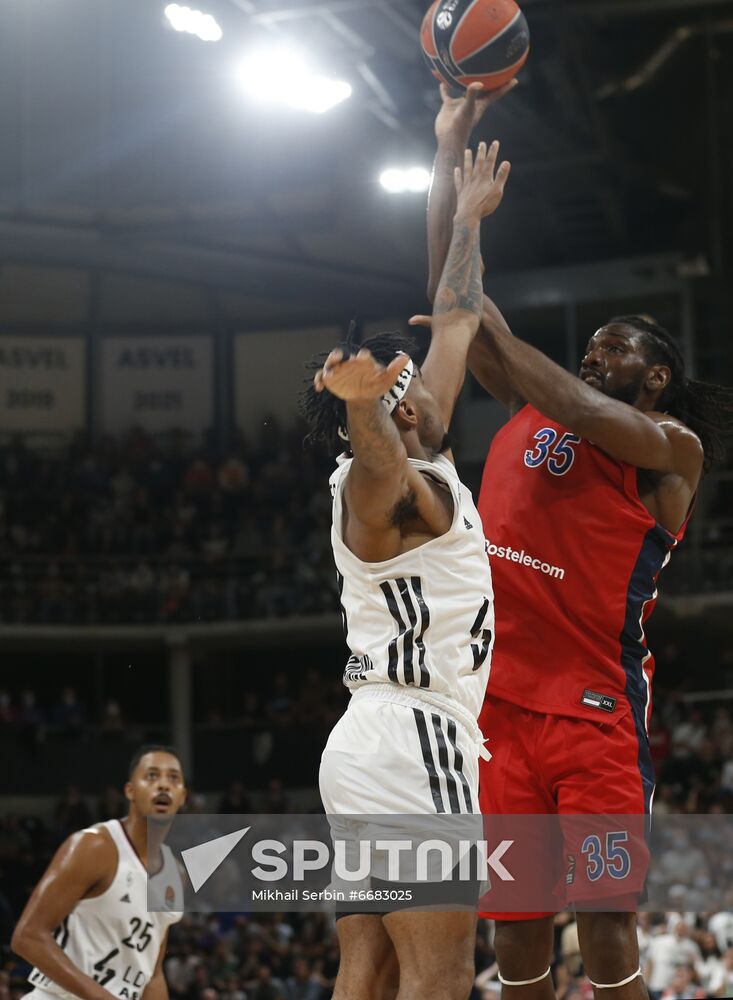 France Basketball Euroleague ASVEL - CSKA