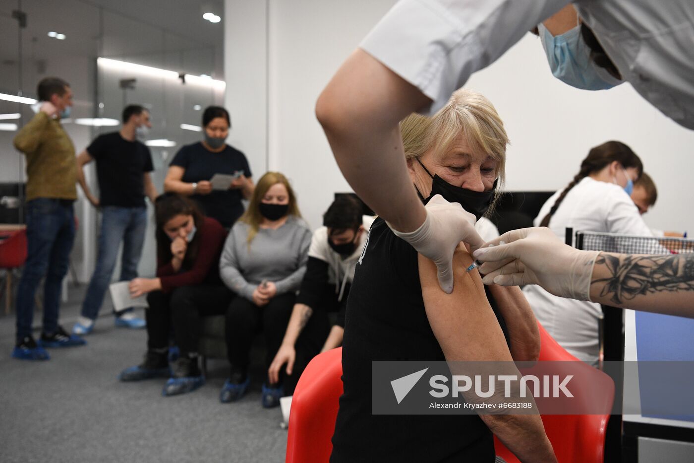 Russia Coronavirus Vaccination