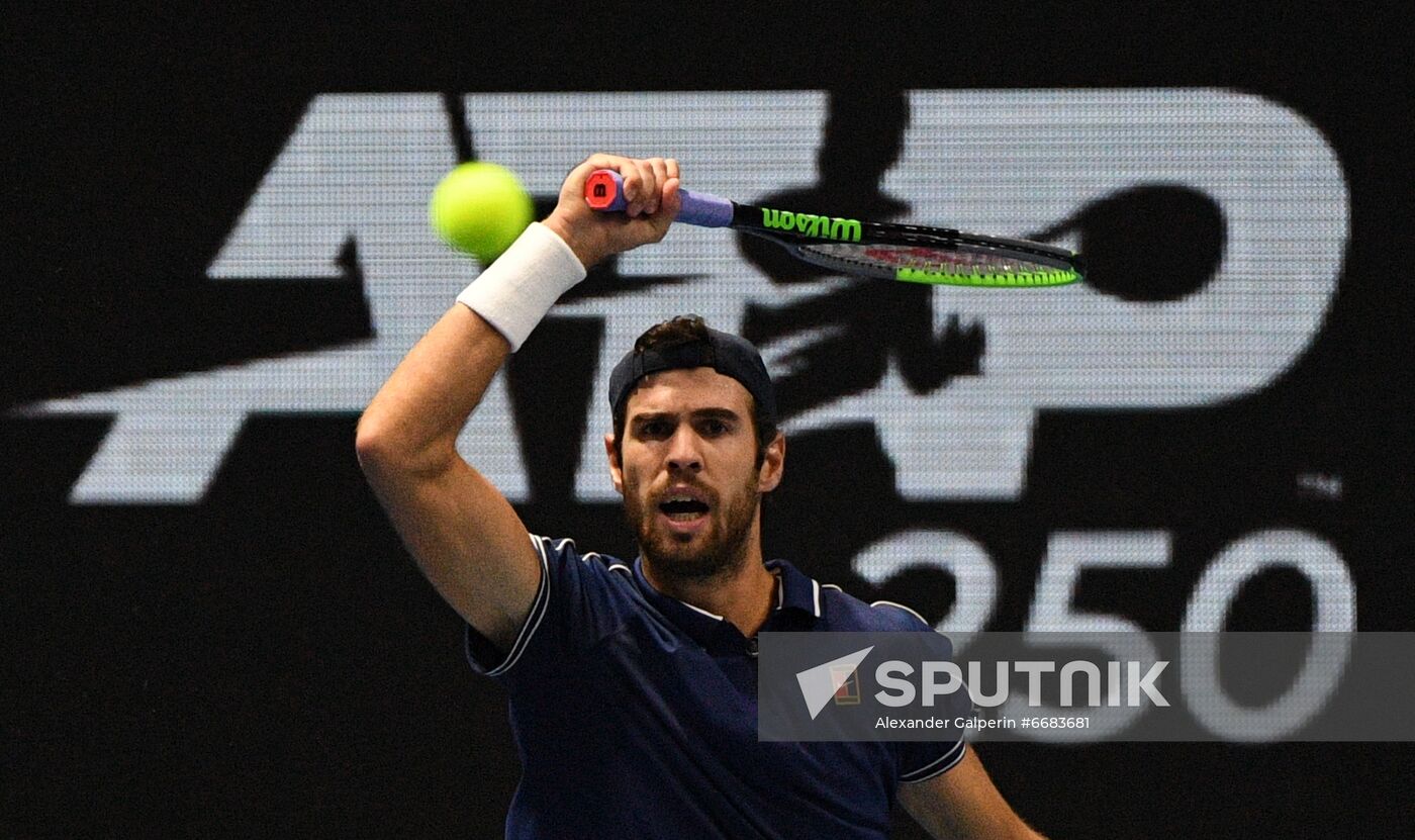 Russia Tennis St Petersburg Open