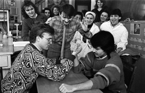 Colombian student at Kharkov State University