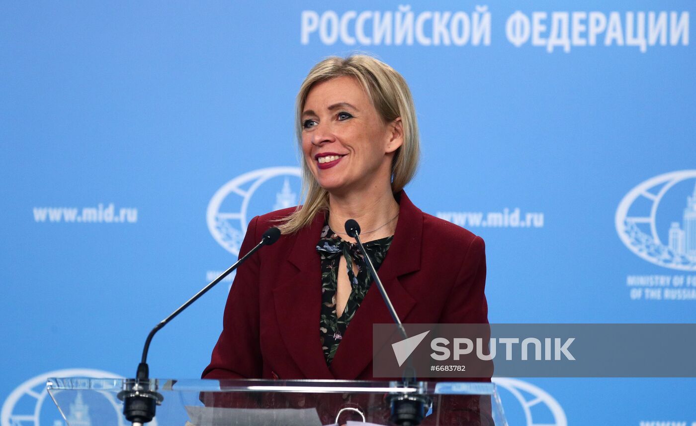 Russia Zakharova Briefing