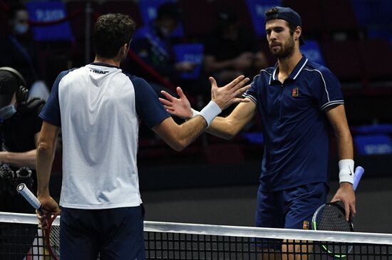 Russia Tennis St Petersburg Open