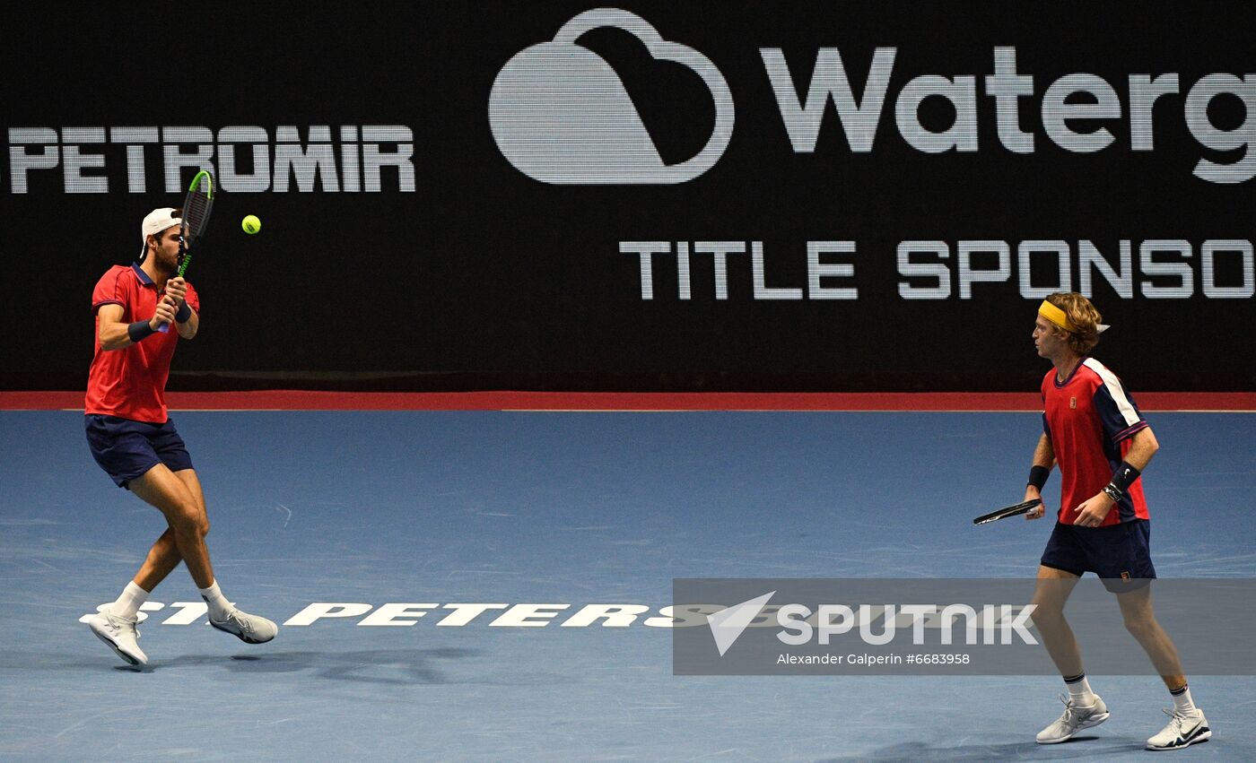 Russia Tennis St Petersburg Open
