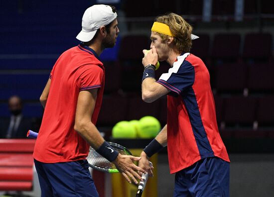 Russia Tennis St Petersburg Open