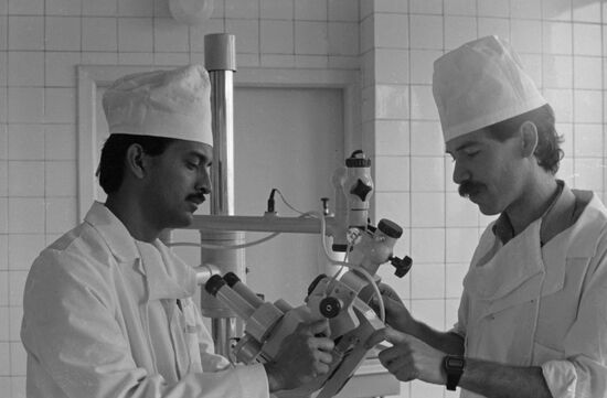 Resident physician from Mexico at Kharkov Institute of Professional Development for Medical Doctors