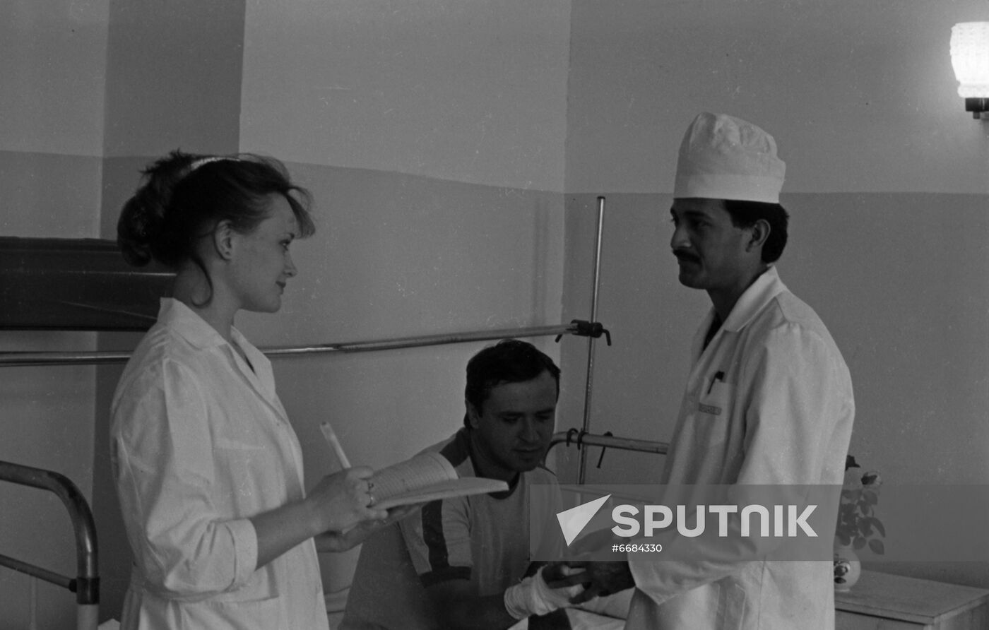 Resident physician from Mexico at Kharkov Institute of Professional Development for Medical Doctors