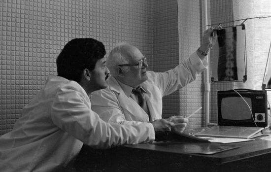 Resident physician from Mexico at Kharkov Institute of Professional Development for Medical Doctors