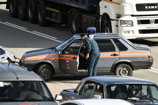 Russia Crimea  Coronavirus Restrictions