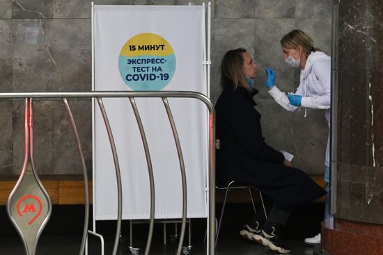Russia Coronavirus Testing