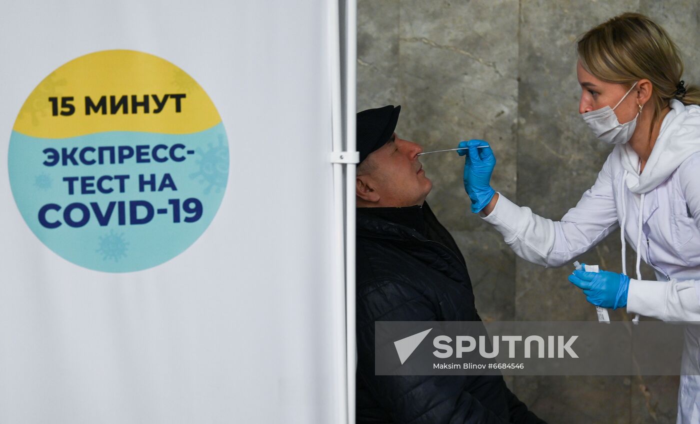 Russia Coronavirus Testing