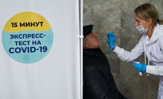 Russia Coronavirus Testing