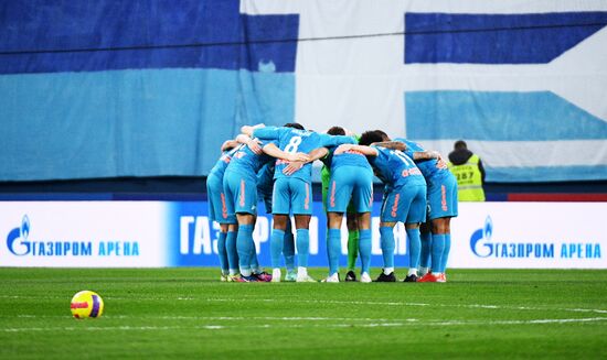 Russia Soccer Premier-League Zenit - Dynamo