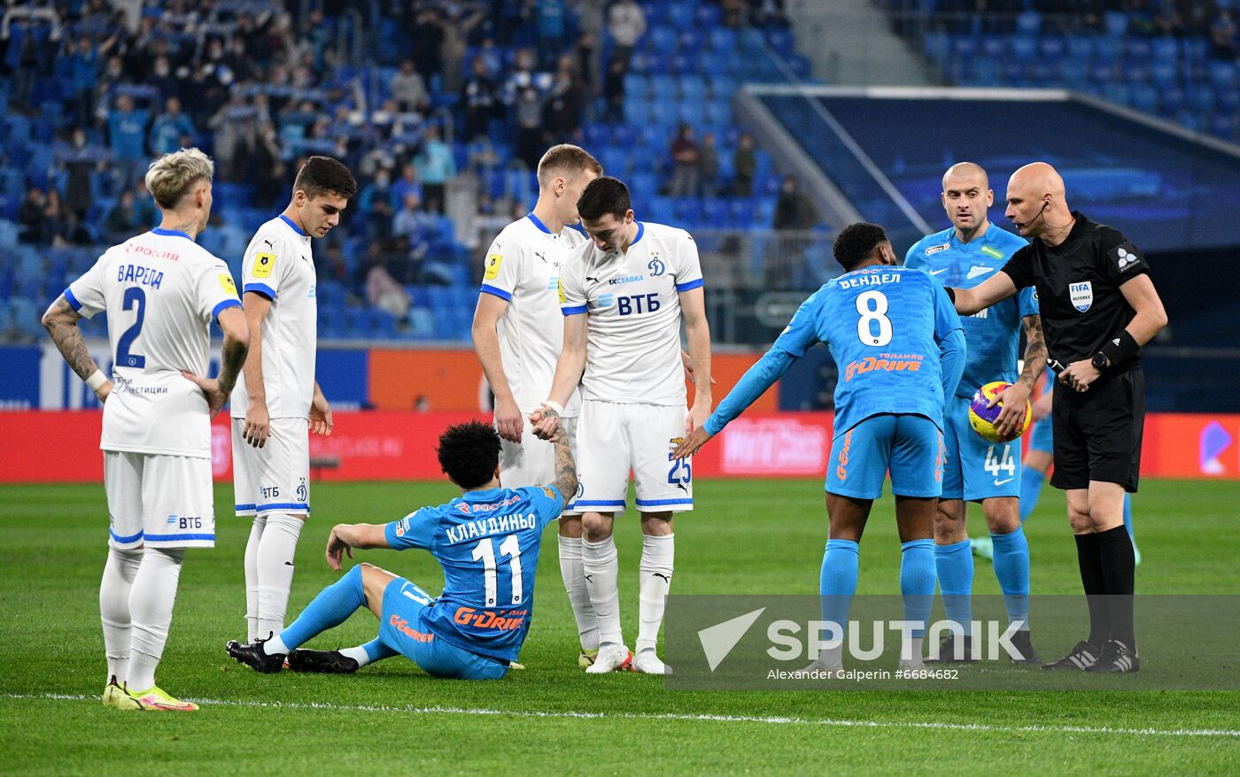 Russia Soccer Premier-League Zenit - Dynamo