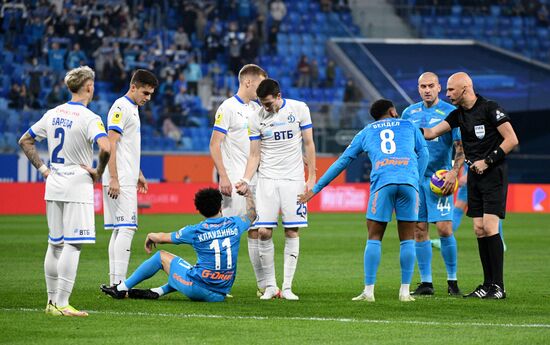 Russia Soccer Premier-League Zenit - Dynamo