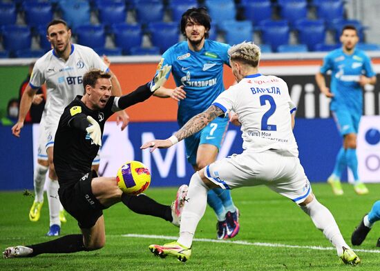 Russia Soccer Premier-League Zenit - Dynamo