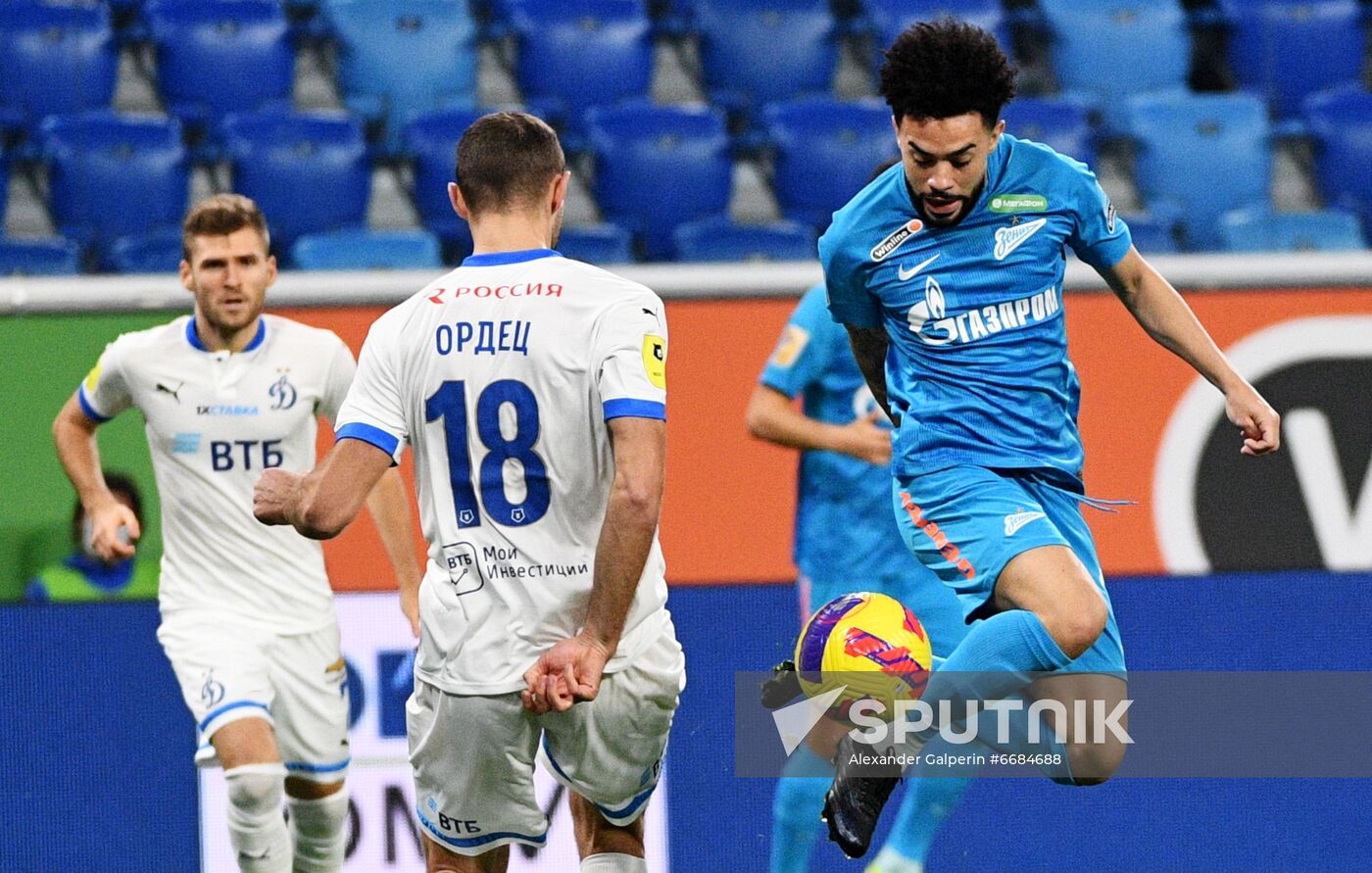 Russia Soccer Premier-League Zenit - Dynamo