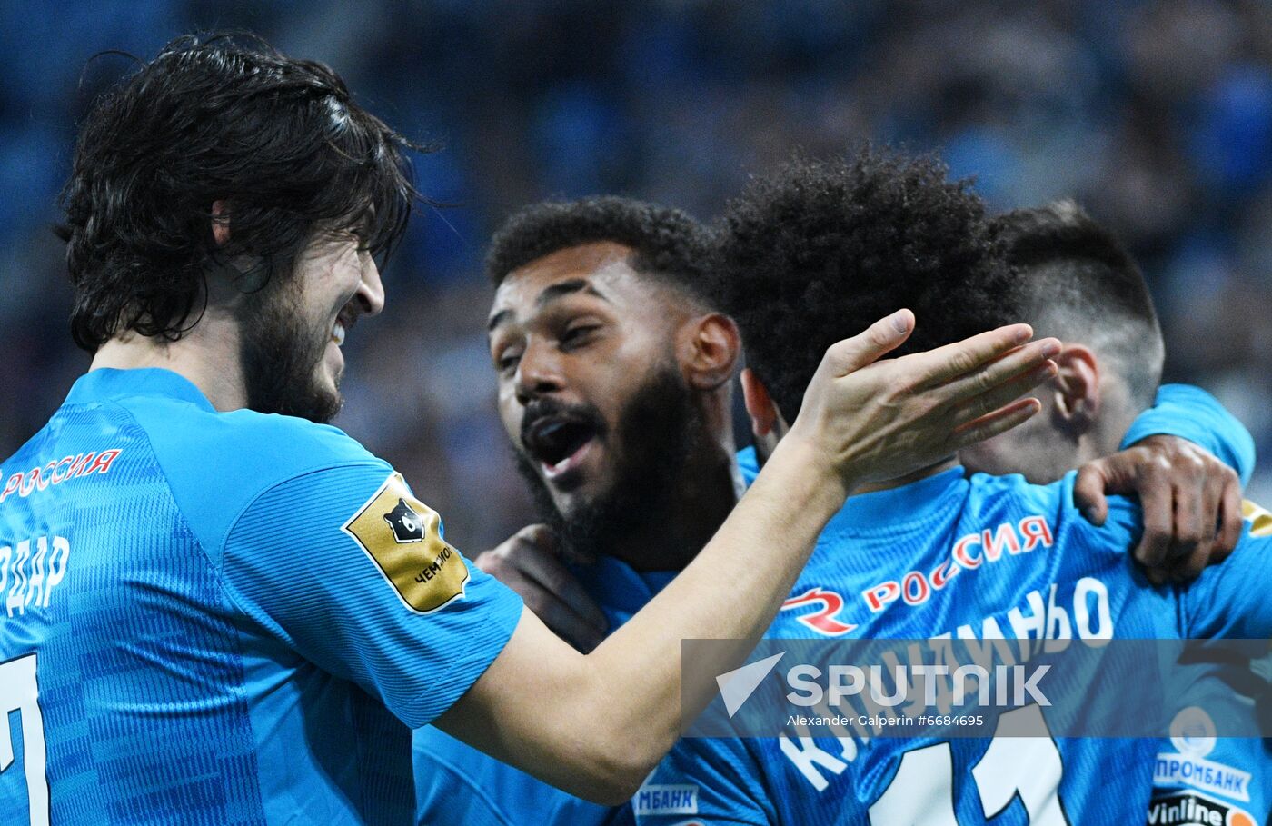 Russia Soccer Premier-League Zenit - Dynamo