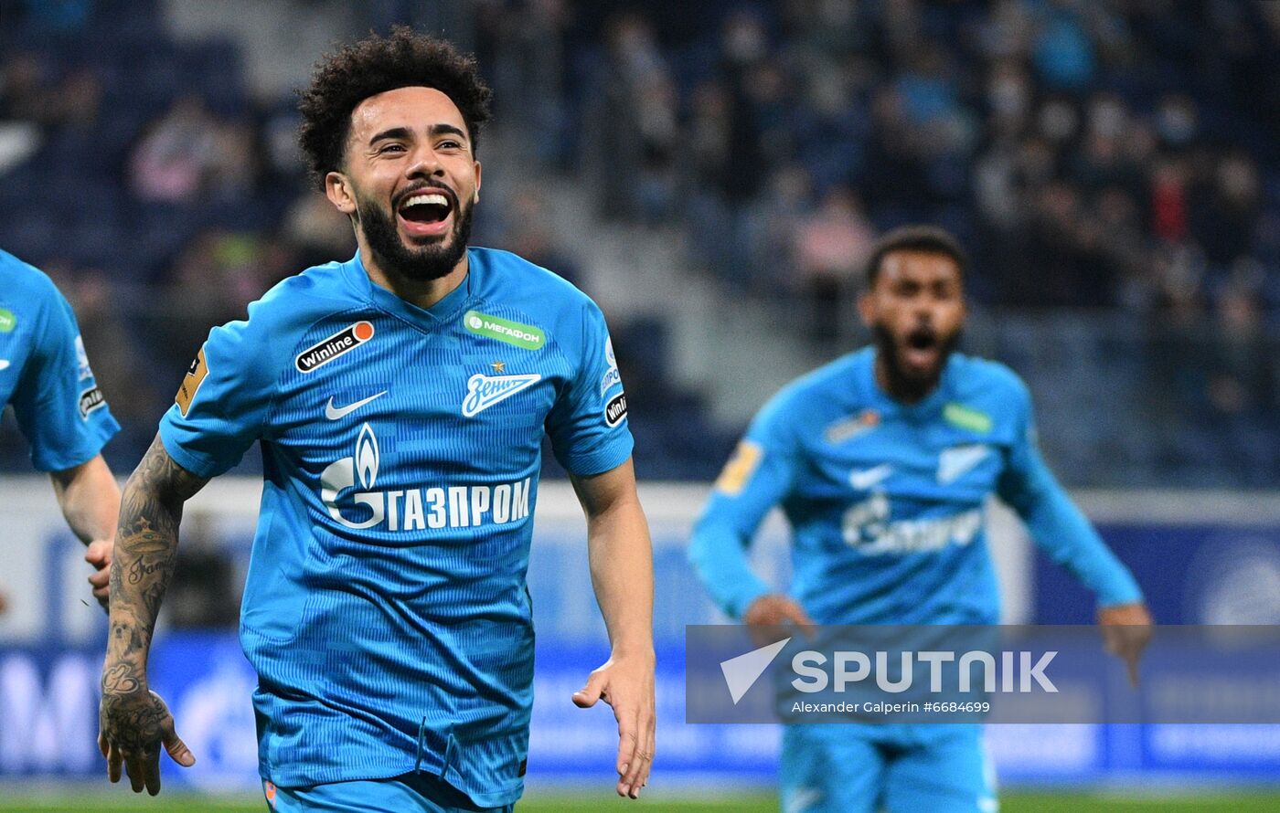 Russia Soccer Premier-League Zenit - Dynamo