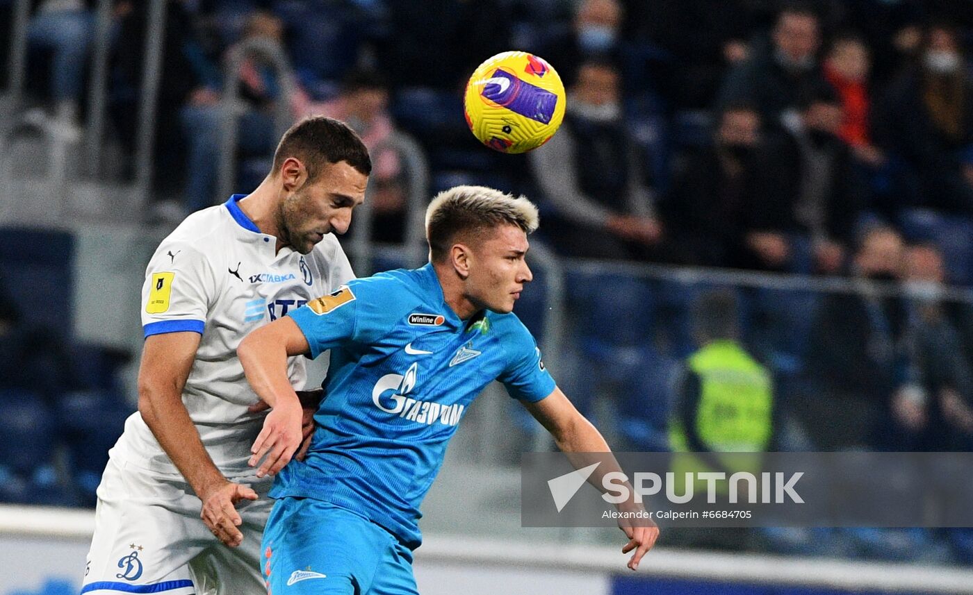 Russia Soccer Premier-League Zenit - Dynamo