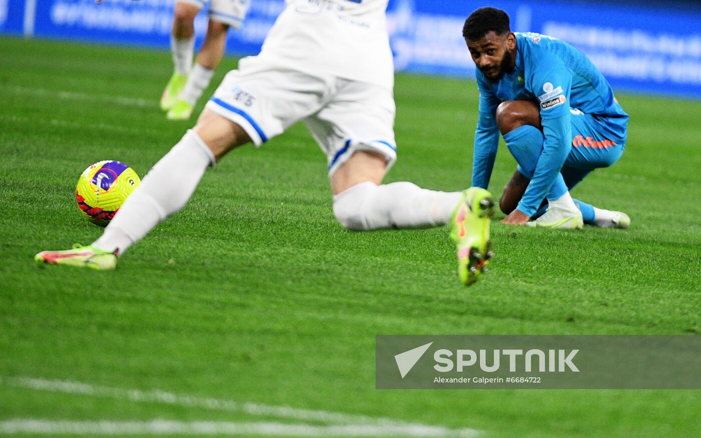 Russia Soccer Premier-League Zenit - Dynamo