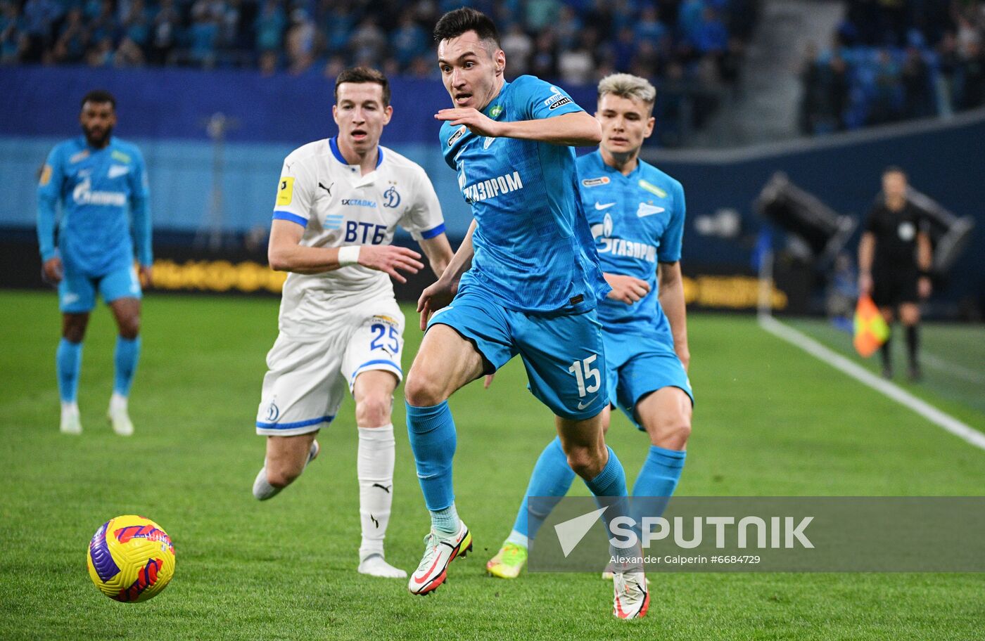 Russia Soccer Premier-League Zenit - Dynamo