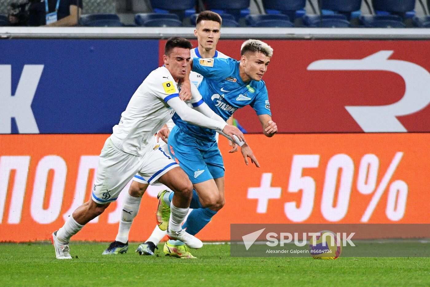 Russia Soccer Premier-League Zenit - Dynamo