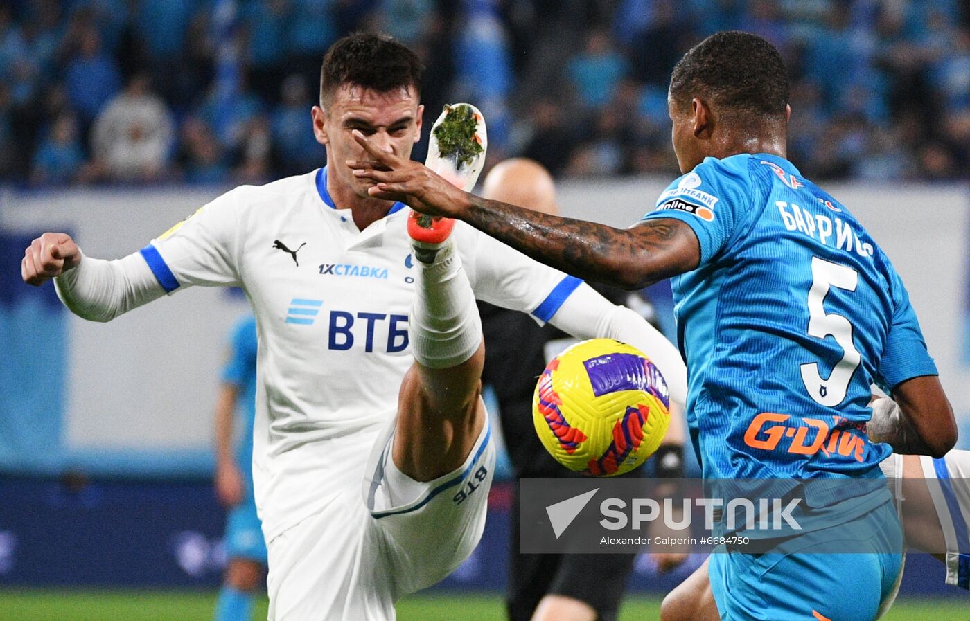 Russia Soccer Premier-League Zenit - Dynamo