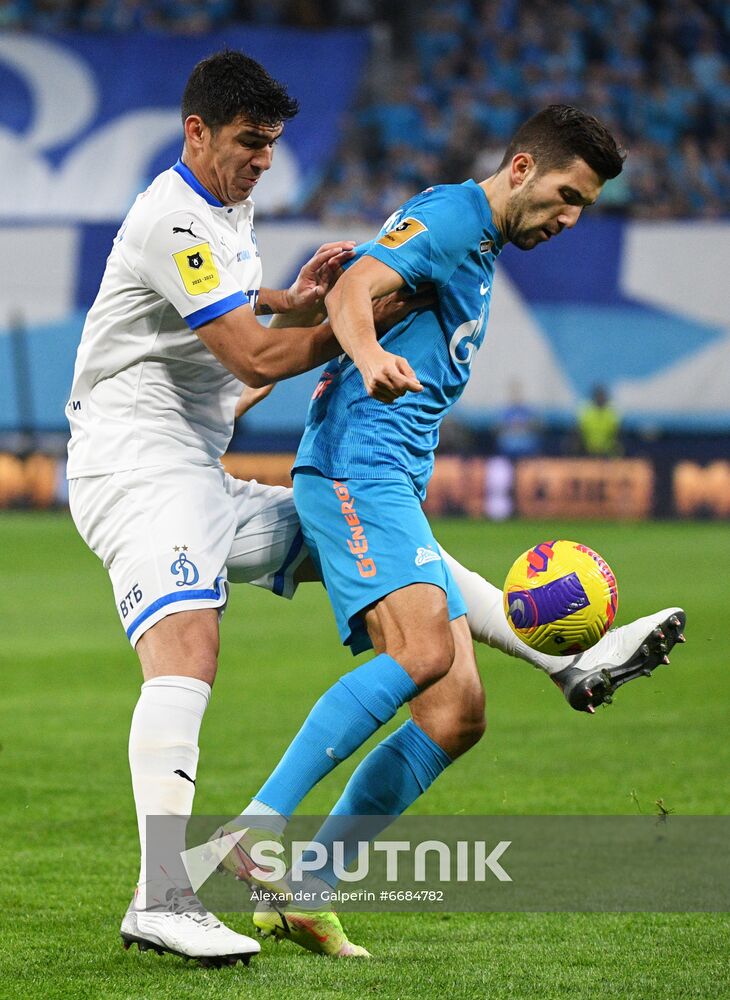 Russia Soccer Premier-League Zenit - Dynamo