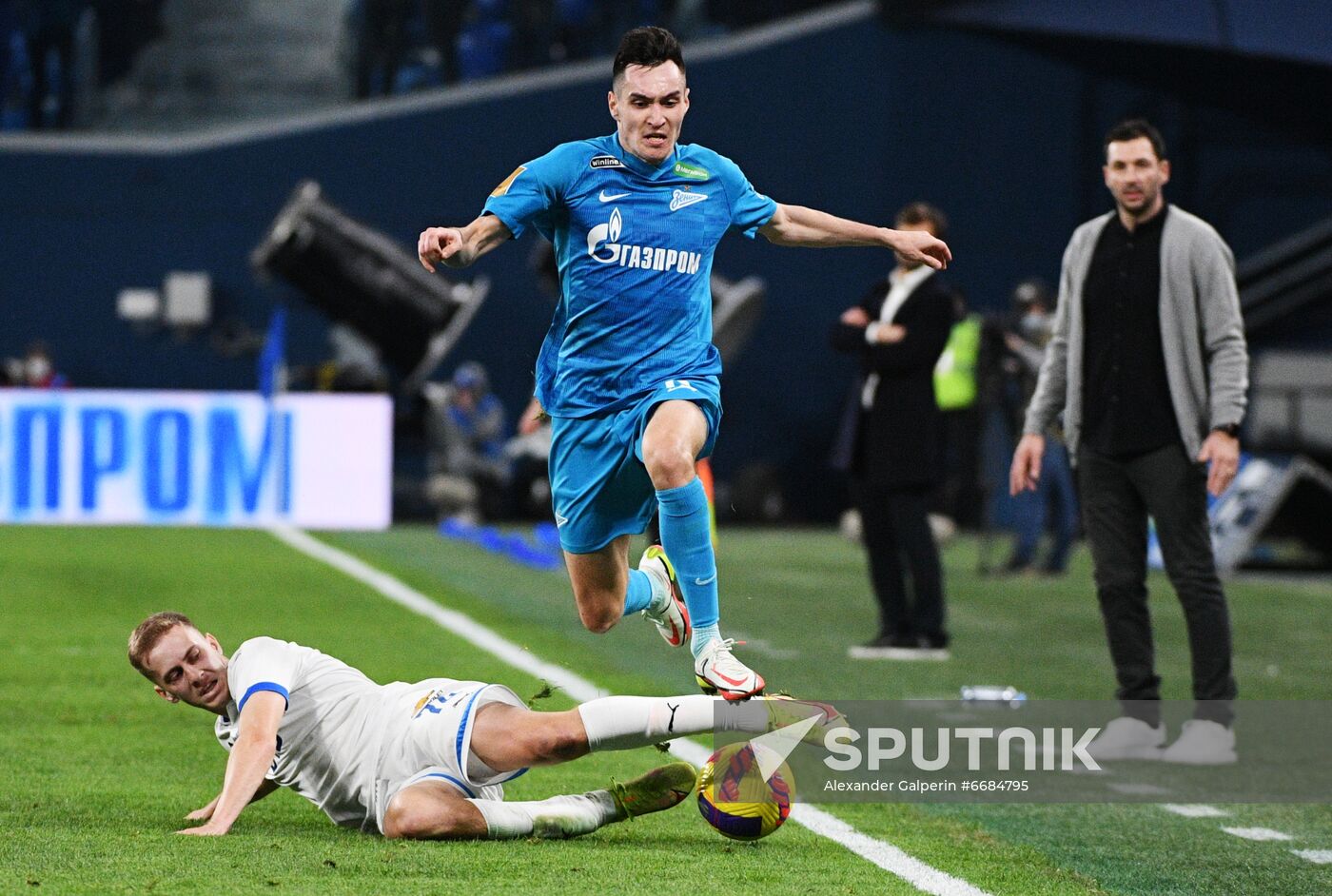 Russia Soccer Premier-League Zenit - Dynamo