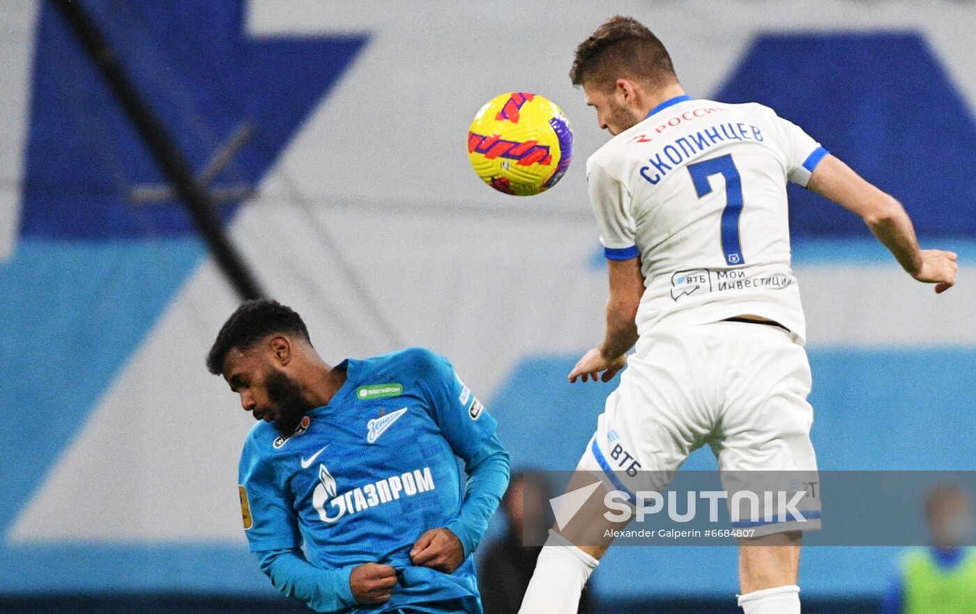 Russia Soccer Premier-League Zenit - Dynamo