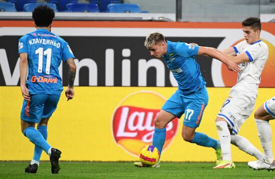 Russia Soccer Premier-League Zenit - Dynamo