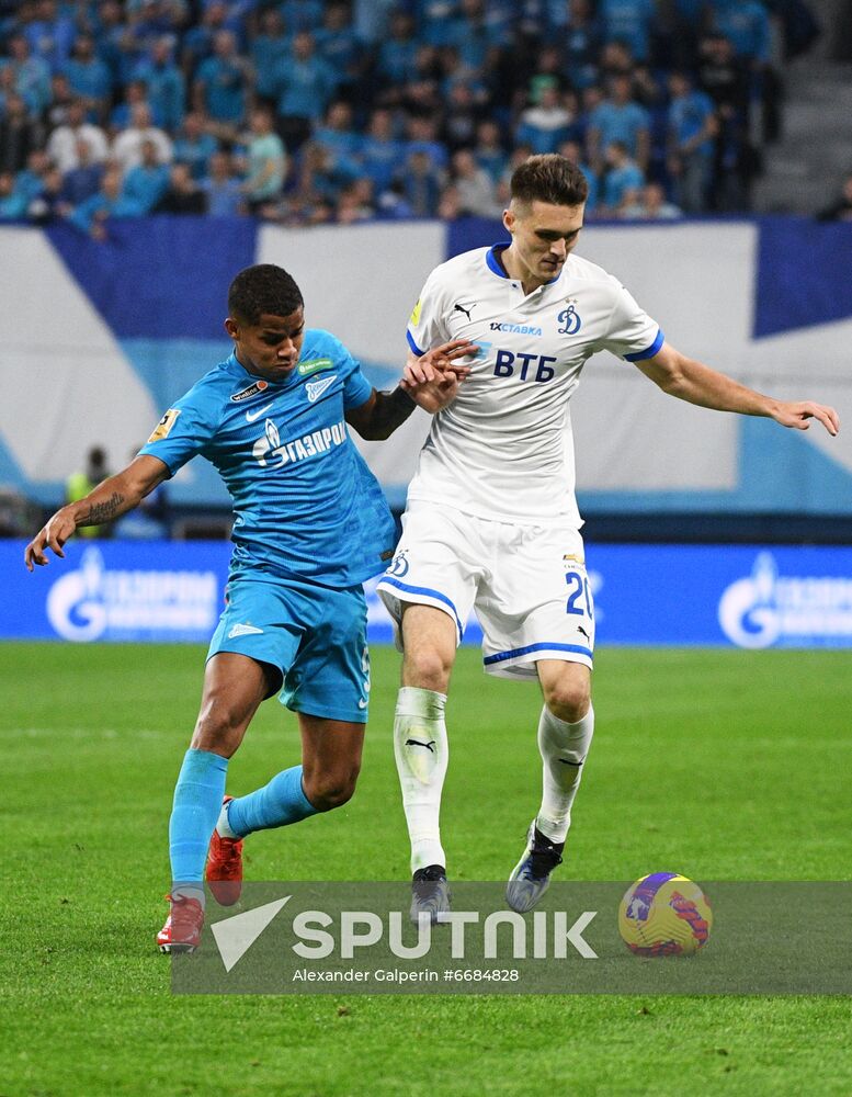 Russia Soccer Premier-League Zenit - Dynamo