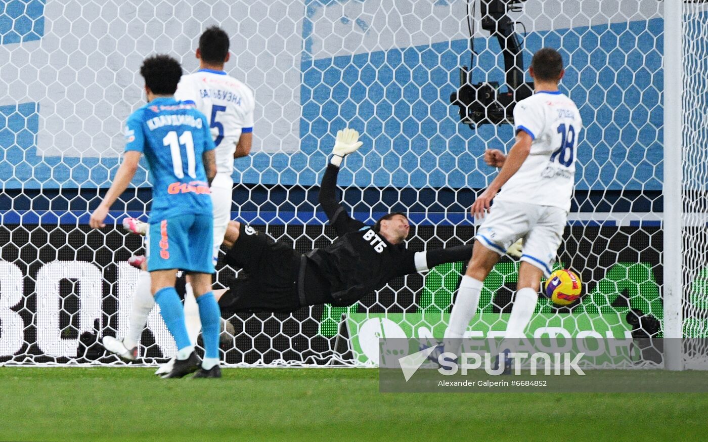 Russia Soccer Premier-League Zenit - Dynamo