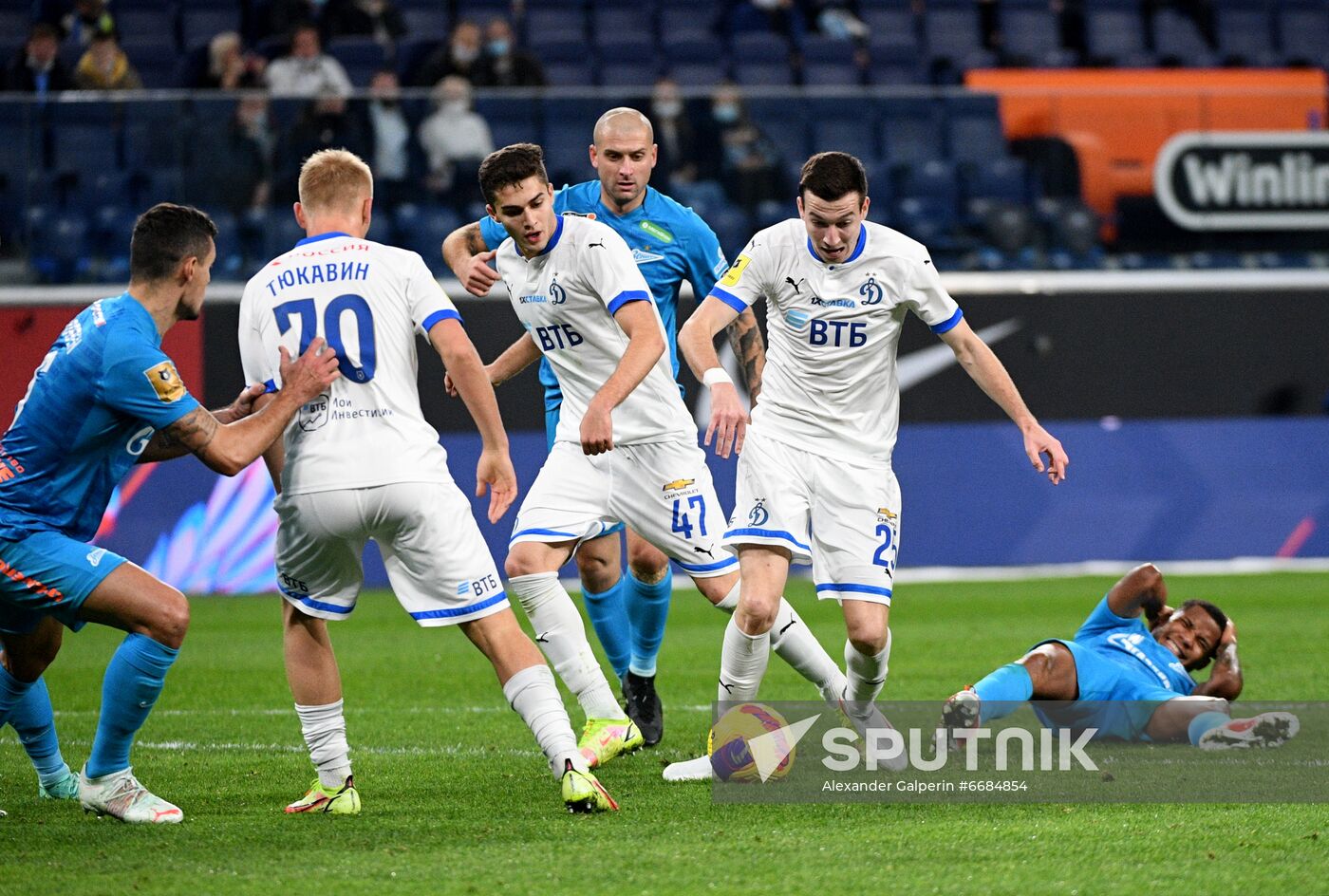 Russia Soccer Premier-League Zenit - Dynamo