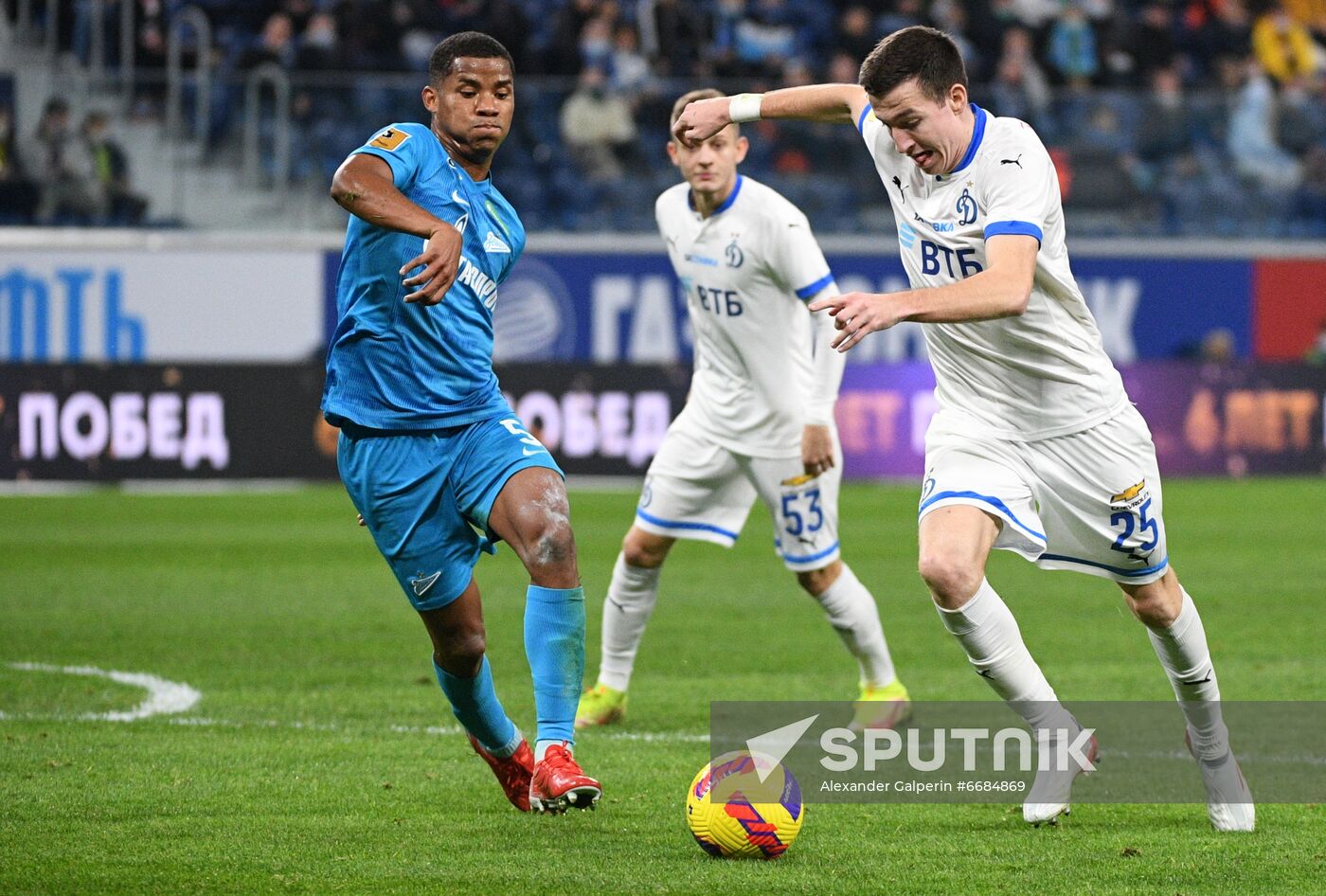 Russia Soccer Premier-League Zenit - Dynamo