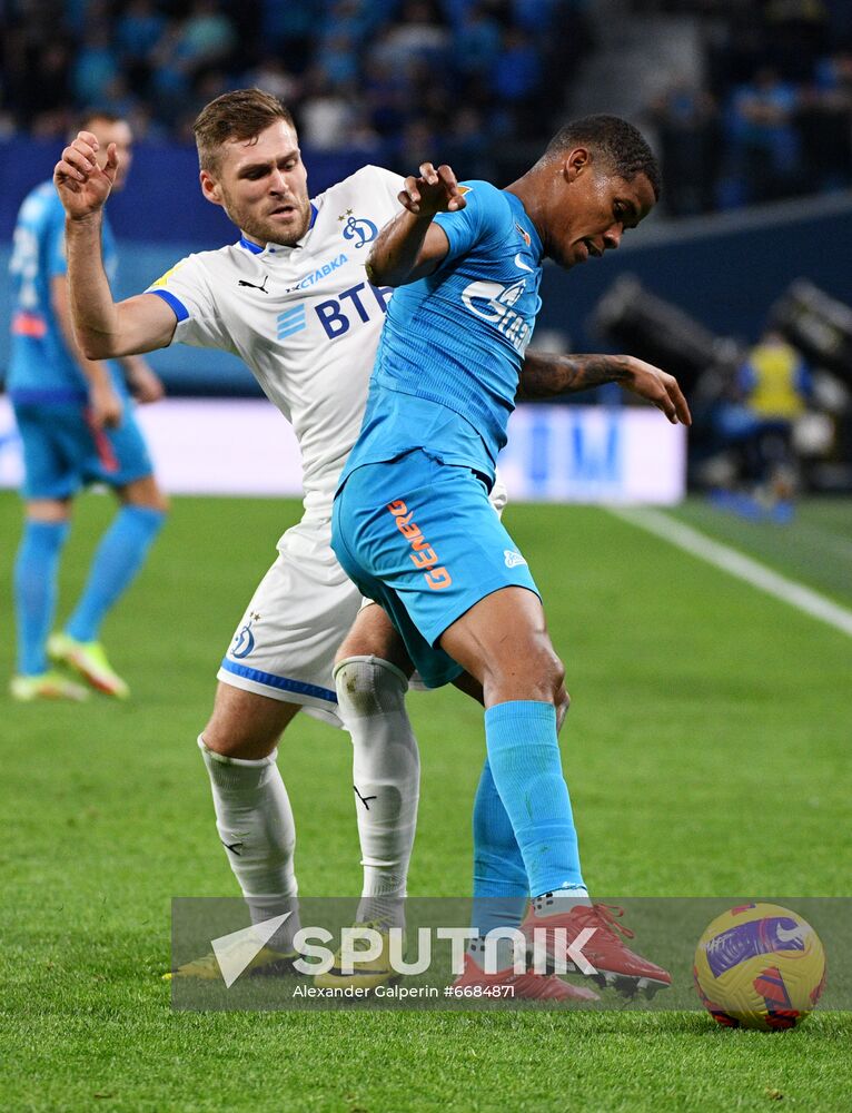 Russia Soccer Premier-League Zenit - Dynamo