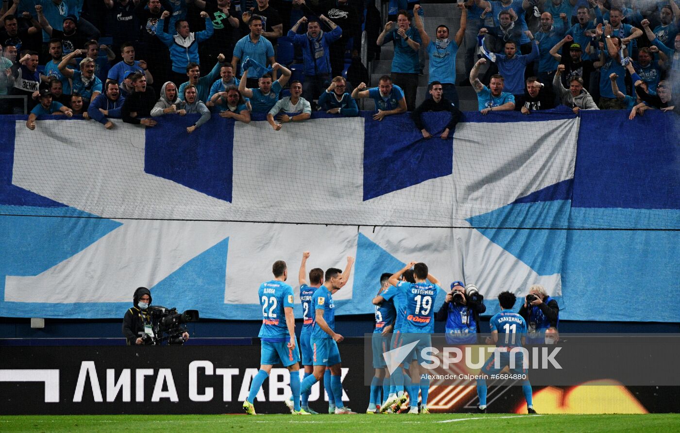 Russia Soccer Premier-League Zenit - Dynamo