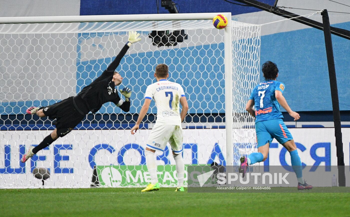 Russia Soccer Premier-League Zenit - Dynamo