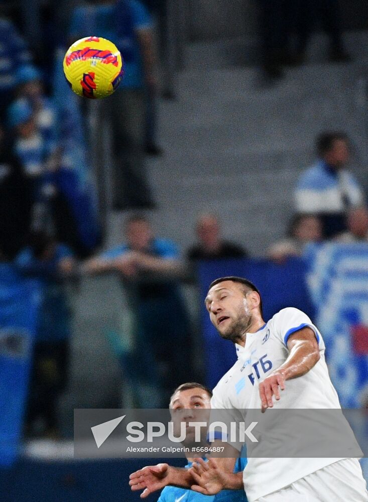 Russia Soccer Premier-League Zenit - Dynamo