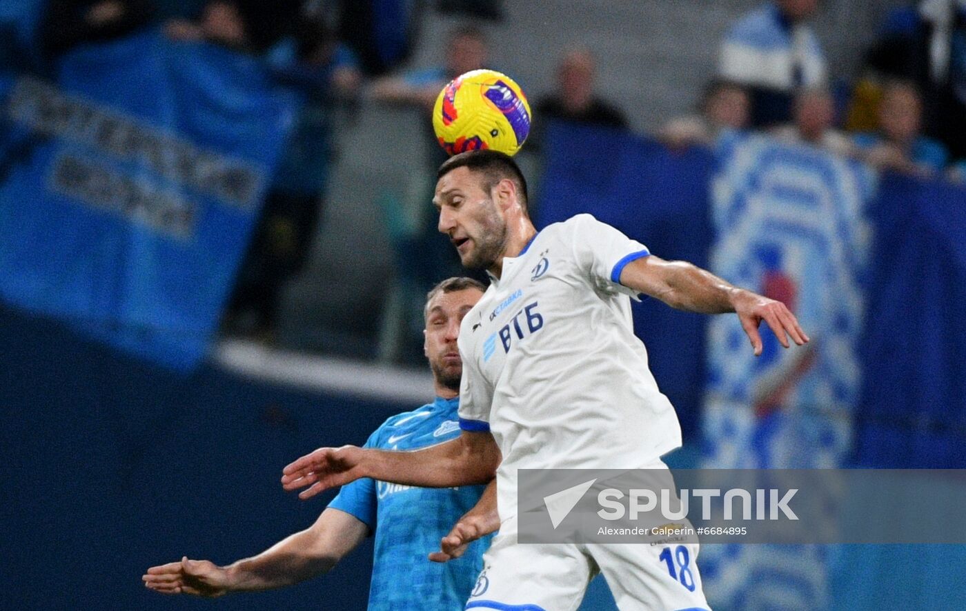 Russia Soccer Premier-League Zenit - Dynamo