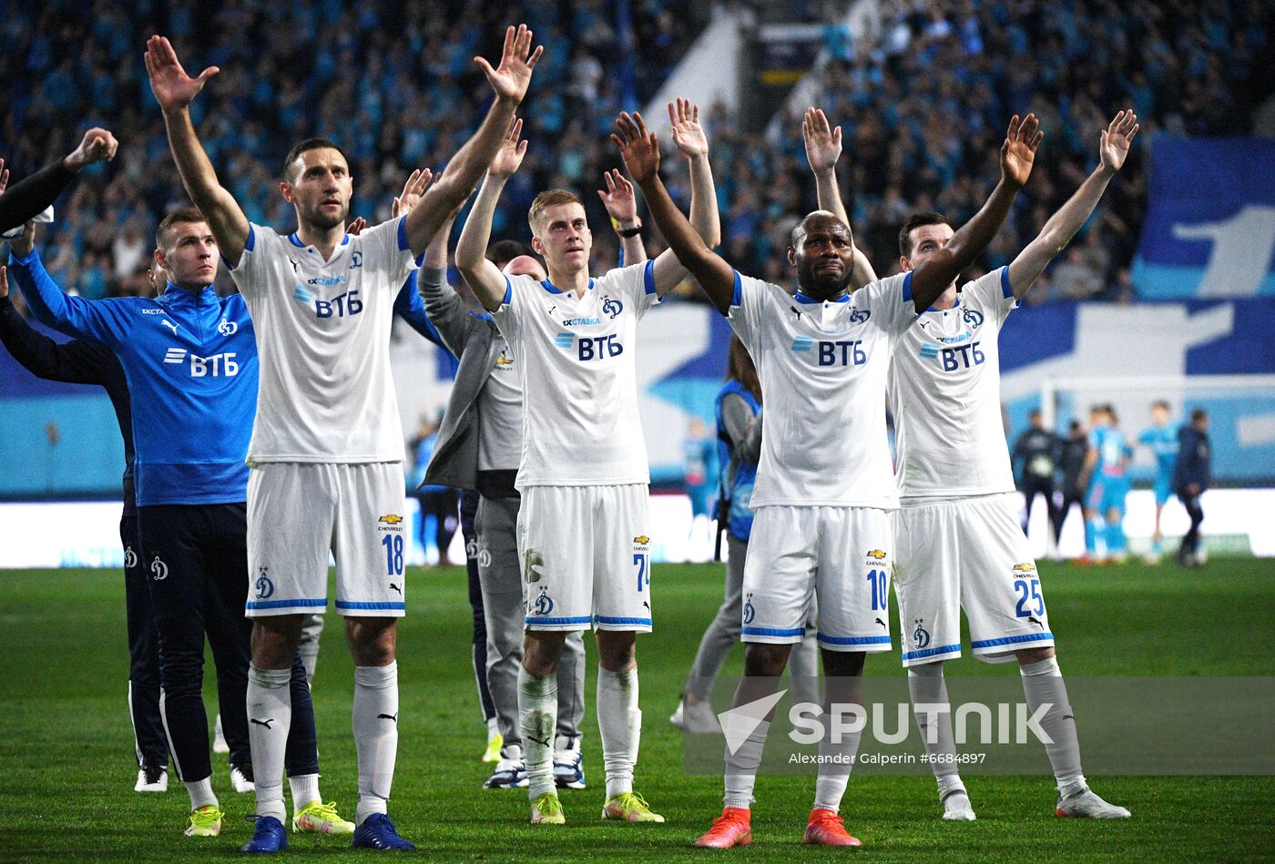 Russia Soccer Premier-League Zenit - Dynamo