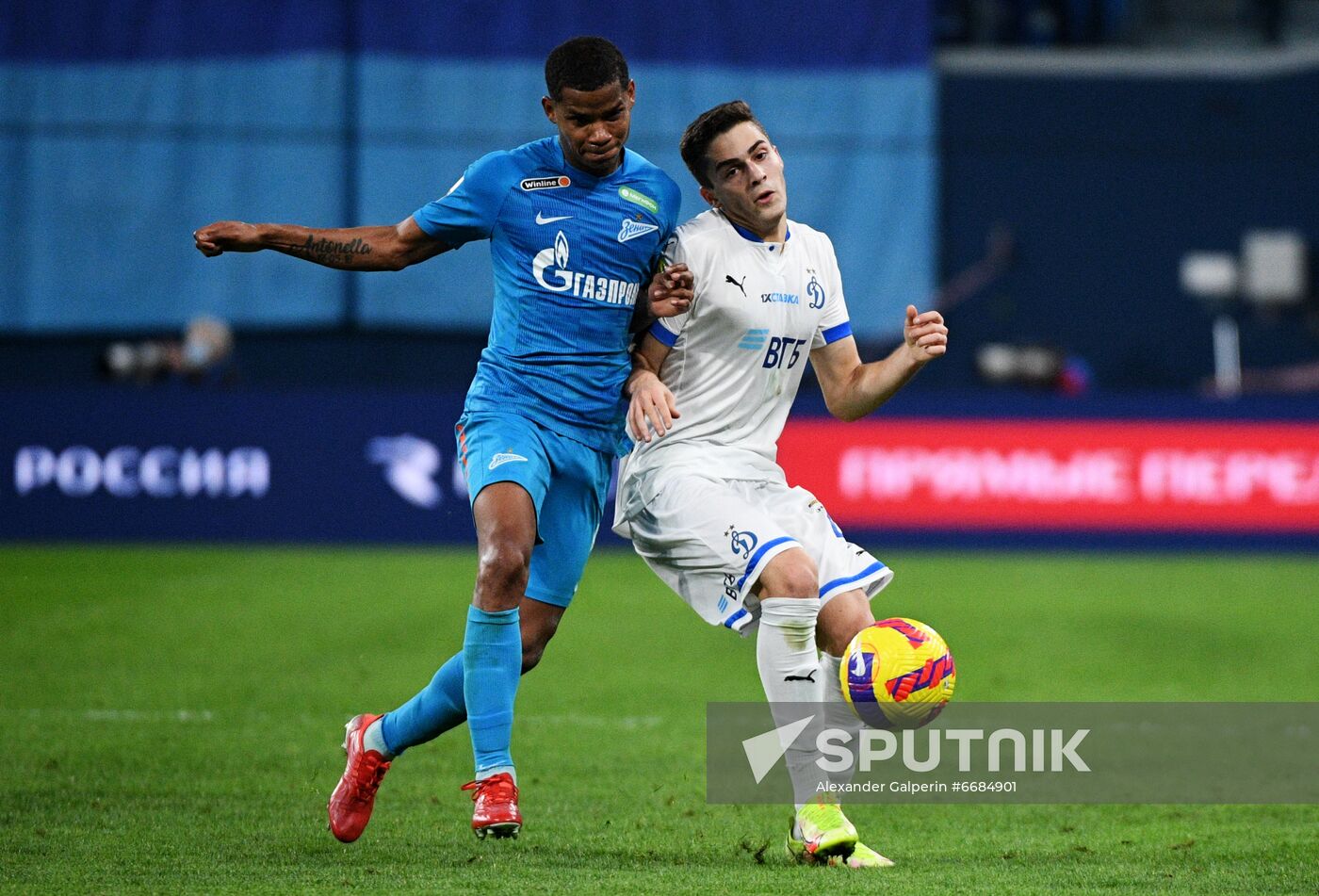 Russia Soccer Premier-League Zenit - Dynamo