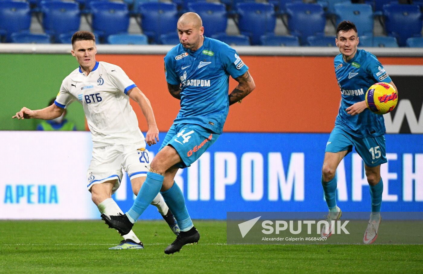 Russia Soccer Premier-League Zenit - Dynamo