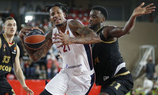 Monaco Basketball Euroleague Monaco - CSKA