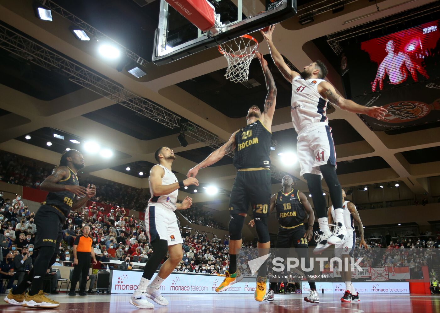 Monaco Basketball Euroleague Monaco - CSKA