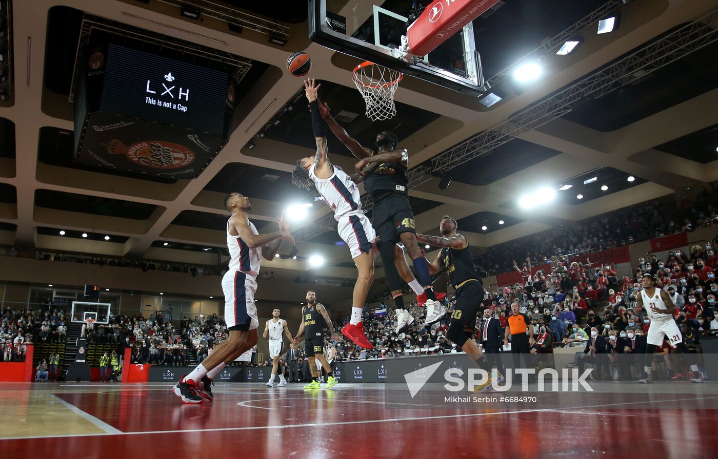 Monaco Basketball Euroleague Monaco - CSKA